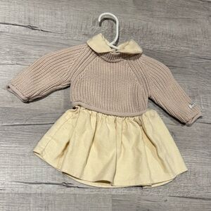 Donsje Baby Knit Sweater Dress 0-3m